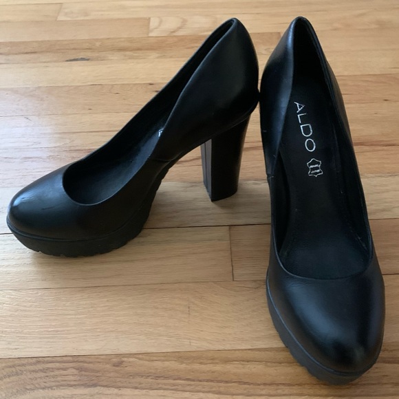 Aldo Black Platform Pump - Lauletta-Size 37 - Picture 5 of 12